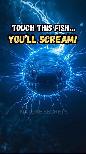 As soon as you touch this fish… you’ll scream!  Meet the electric...