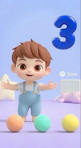 Milo Counts Number 3 🔵 | Learn to Count for Toddlers | Milo’s World