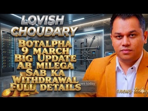 Botalpha New Update | Botalpha Mine Crypto Update | Bot Alpha Update | Botalpha Withdrawal Update