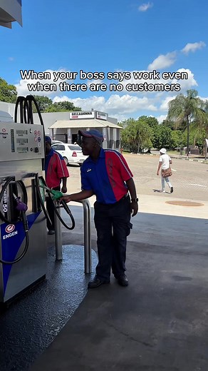 Locked In at the Fuel Station in South Africa