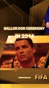 Cristiano Ronaldo Wins Ballon d'Or 2014 🏆 | Emotional Moment | Football Shorts #ronaldo