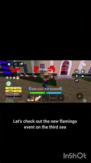 let's check out the new flamingo event on the third sea