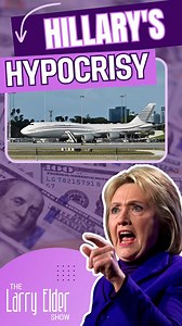 1.8K reactions · 605 shares | Hillary's Hypocrisy! Hillary Clinton has the audacity to criticize President Trump for accepting the airplane from Qatar when she herself has accepted multimillions from middle eastern countries, including Qatar, for the Clinton Foundation. #larryelder #larryeldershow #hillaryclinton #clintonfoundation | Larry Elder | Facebook