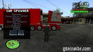 GTA San Andreas Car Spawner v2.1 Mod - GTAinside.com