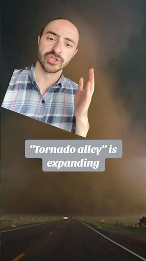 “Tornado Alley” is expanding 🌪️ #shorts #tornado #tornadoes