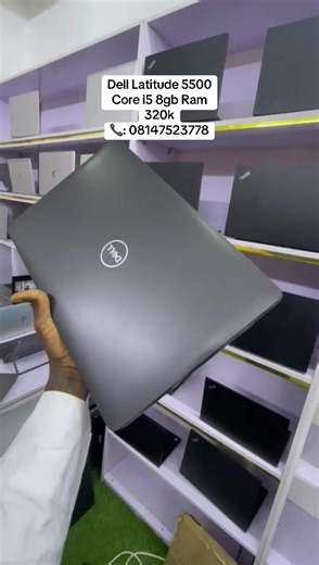 Dell Latitude 5500 – Clean & Sharp Performance! ✅ Intel Core i5 (8th Gen) ✅ 8GB RAM (Smooth multitasking) with numeric keyboard ✅ 256GB SSD (Very fast storage) ✅ Windows 11 Pro Installed ✅ 15-inch Display ✅ Strong Battery Backup ✅ Neat UK Used Condition Perfect for: ✔ Business ✔ School ✔ Office Work ✔ Browsing & Graphics 🚀 Fast • Reliable • Affordable Price 320k