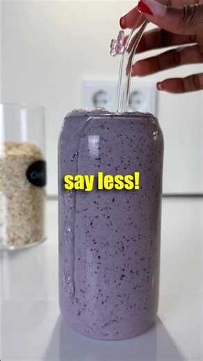 Try this Blueberry Banana Smoothie for glowing skin and sharp focus. #shorts#glowingskin#healthydiet
