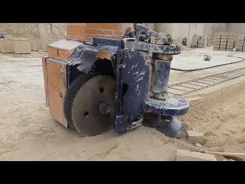 Exclusive stone quarry cutting guillotine Machine 🇮🇹