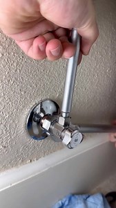 replacing a compression angle stop (x2 speed) | Evan Bern