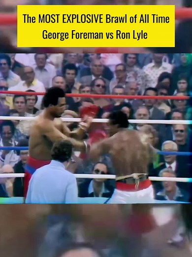 George Foreman vs Ron Lyle: Wild Boxing Fight and Knockout Highlights