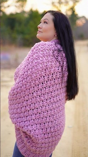 NEW CROCHET PATTERN TUTORIAL - #tutorial #howtocrochet #crochet #cardigan #beginners #diy #fyp