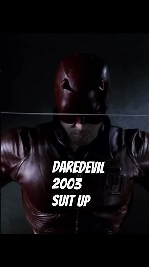Daredevil 2003 Suit Up #shorts #daredevil #benaffleck #marvelcomics #comicbooks #marvel