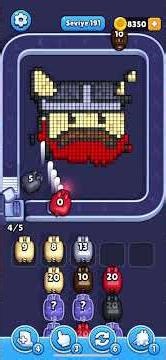 Pixel Flow Level 191 Walkthrough | Easy & Fast Solution 🎮✨