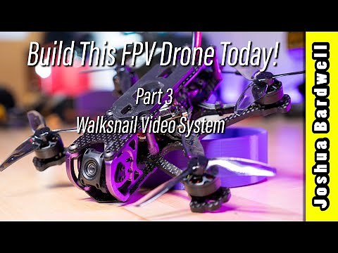 Sub250g FPV Drone Build - 03 - Walksnail Video System Install & Setup