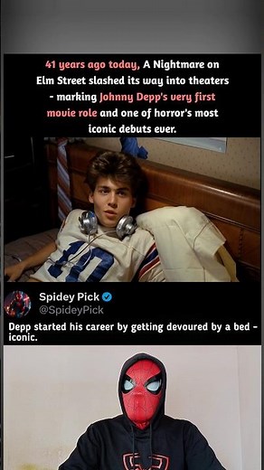 JOHNNY DEPP Getting devoured by a bed Scene Clip | A Nightmare on Elm Street (1984)