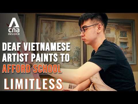 Gen Z Deaf Artist Uses His Paintings To Pay For School In Vietnam | Limitless