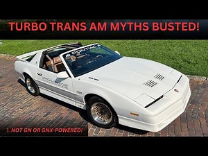 20th Anniversary Turbo Trans Am Myths Busted