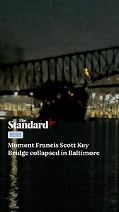 120 reactions · 52 shares | WATCH: The terrifying moment vehicles plunge into the water as a major bridge collapses in #Baltimore, USA after being hit by a ship This is an ongoing story. Follow the latest updates: https://www.standard.co.uk/news/world/baltimore-bridge-collapse-francis-scott-key-cargo-ship-casualties-vehicles-water-b1147659.html | London Evening Standard | Facebook