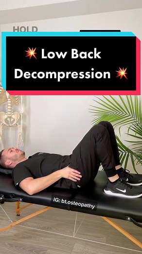 Best Low Back Decompression Stretch for Spine Health