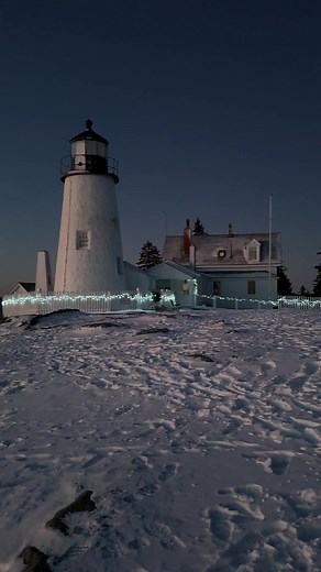Good morning from Pemaquid Point Lighthouse