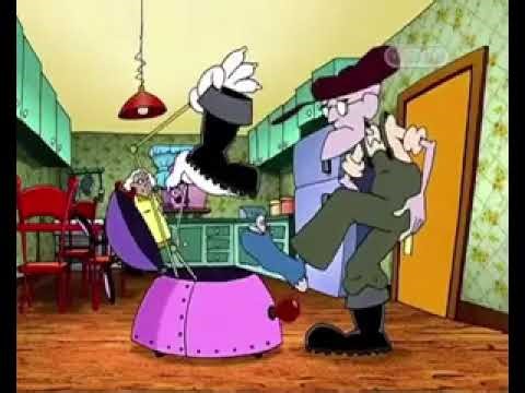 Courage the cauerly dog