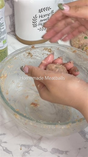 Homemade Meatballs #cooking