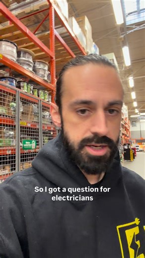 Eric Gases on Instagram: "Can’t I just cut the back off this thing?!? #electrician #work #fyp #fy #viral"