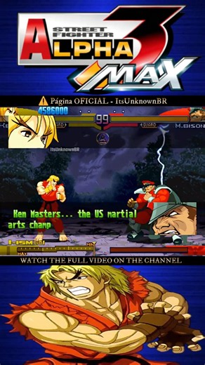 Ken UNLEASHED in Street Fighter Alpha 3 Max