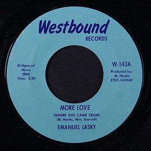 Emanuel Lasky - More Love (Where This Came From) / A Letter From Vietnam