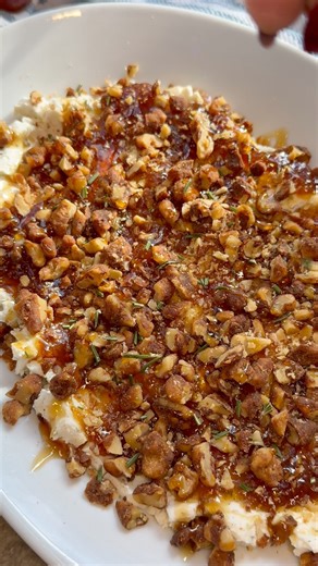 This was SO GOOD!! https://aldentediva.com/hot-honey-fig-and-goat-cheese-dip/ | Al Dente Diva Food & Recipes