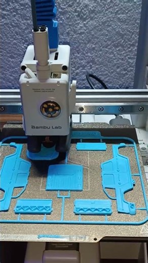 Beginner 3D Print 🔥 Bambu Lab A1 Mini দিয়ে Small car 🚗#3dprinting #bamboolaba1mini #a1mini #machine