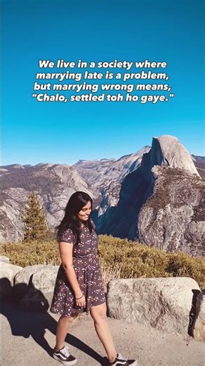 Why marriage is the finish line for a woman?