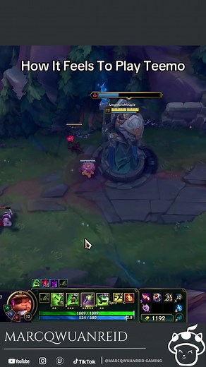 How It Feels to Play Teemo in League of Legends