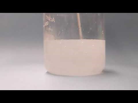 Calcium chloride and sodium carbonate chemical reaction (2nd version)