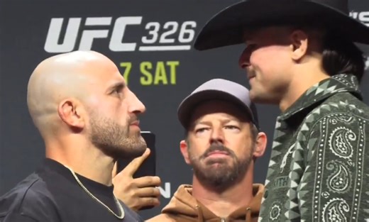 UFC 325 official poster: Alexander Volkanovski looms over Diego Lopes