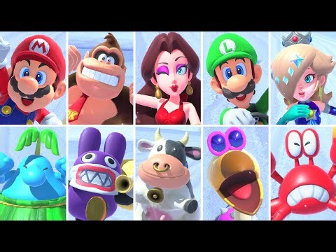 Mario Kart World (Switch 2) - All Character Victory Animations