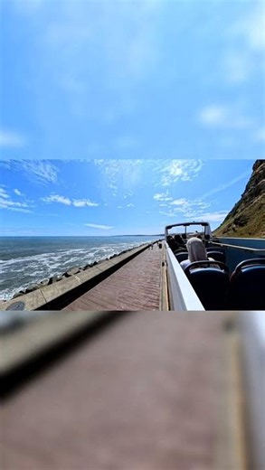 The best way to see Scarborough's coastline #travel #bustour #sightseeing