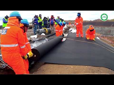 Instalación de Geotextil EXCÉLSIOR