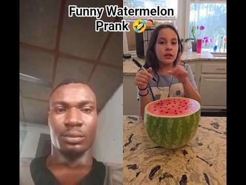 Funny Watermelon Prank 🤣#shorts #funny #viralshorts #youtubeshorts