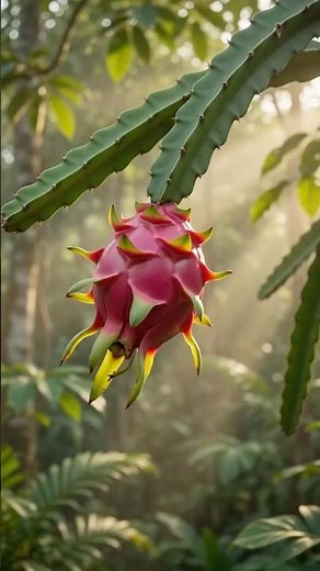 The Secret Life Cycle of a Dragon Fruit | 8K Time-Lapse​#shorts