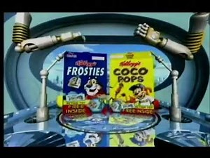 Kellogg’s Robots Spinner and Robocopter UK 2005 Advert