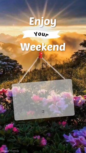 Happy Weekend Vibes - Enjoy Your Weekend with Good Morning Messages