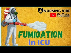 FUMIGATION Process✌️ Fogging In ICU/CCU . #nursingvibe