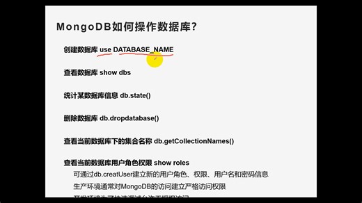03.如何操作MongoDB数据库
