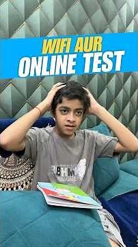 Wifi Aur Online Test 😭 #funny #shorts