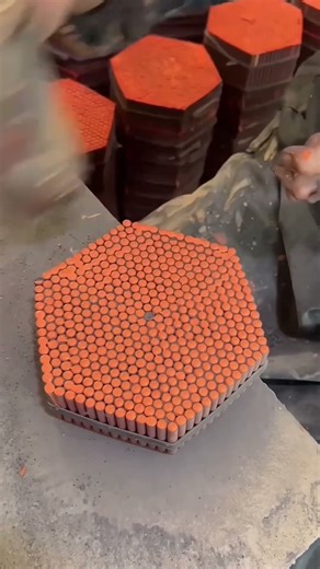 The Hand Speed Behind Firework Factory Work - Good tools and machinery make work easy