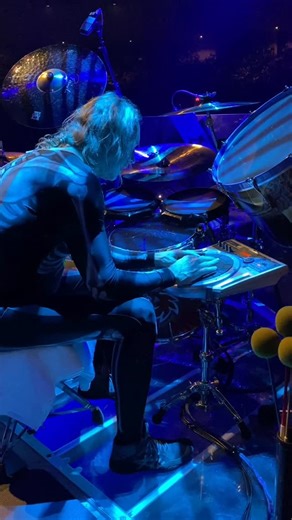 Joe Slaby | Danny Carey improvising with saron samples during the intro to “Right in Two”. | Instagram