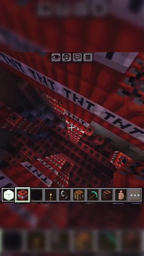 Made the cave bigger in #minecraft #minecraftshorts