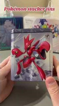 Pokémon stacker tins unboxing