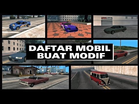 Mobil Unik Dan Keren Buat Modif Di Gta Sanandreas